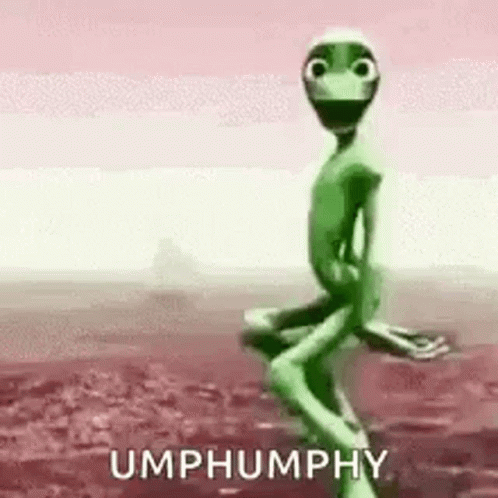 Aliens Dancing GIF