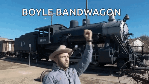 All Aboard Train GIF