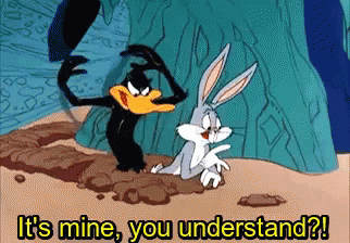 All Mine GIF. This 322 x 224 animated GIF is part of our mine mine mine collection. Related themes include bugs bunny. View the original animation, share…