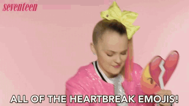All Of The Heartbreak Emojis Crying GIF