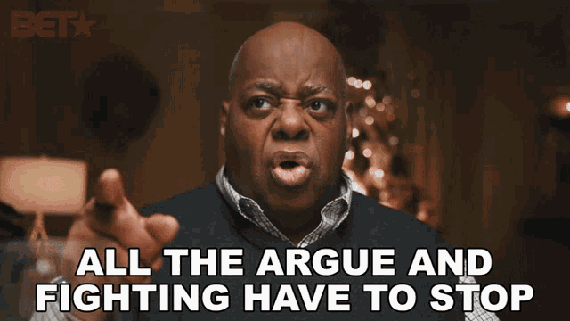 All The Arguing Fighting GIF