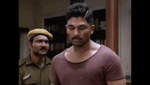 Allu Arjun Angry Meme Angry Allu Arjun GIF