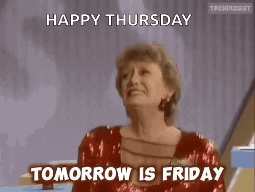 Almost Friday Golden Girls GIF