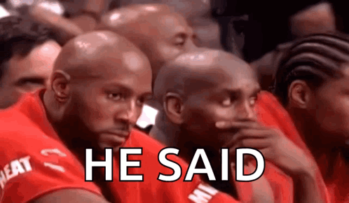 Alonzo Mourning Gary Payton GIF
