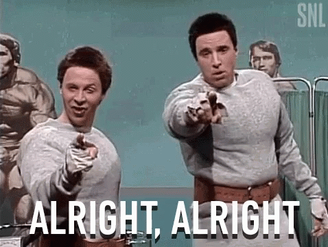 Alright Okay GIF. This 478 x 360 animated GIF is part of our hans and franz collection. Related themes include okay. Created by nbcsnl. View the original…