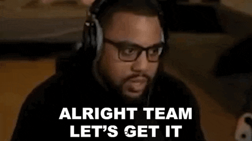 Alright Team Lets Get It The Black Hokage GIF