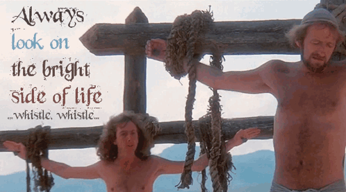Always Look On The Bright Side Of Life Monty Python GIF. This 498 x 277 animated GIF is part of our monty python collection. Created by brgljez. View the…