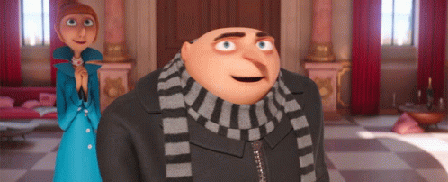 Amazed Felonious Gru GIF. This 498 x 202 animated GIF is part of our lucie wilde collection. Related themes include amazed, jaw drop, shocked. Created by…