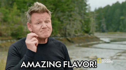 Amazing Flavor Gordon Tries Smoked Oysters GIF