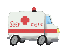 Ambulance Self Care Sticker
