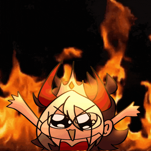 Amelia Elmo Fire GIF