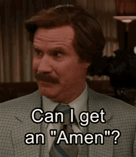 Amen Anchorman GIF