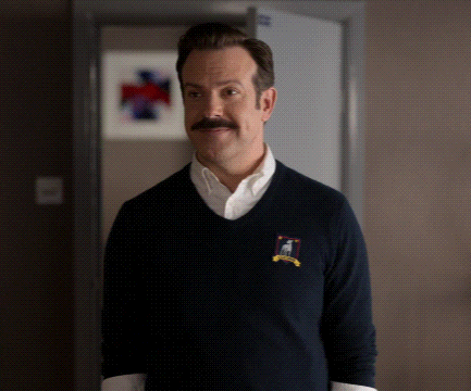 Amen Ted Lasso GIF