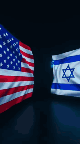 America Israel Israeli Flag GIF