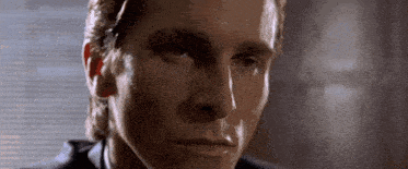 American Psycho Christian Bale GIF