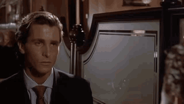 American Psycho Mfw GIF