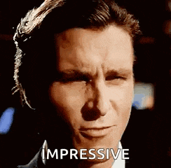 American Psycho Patrick Bateman GIF