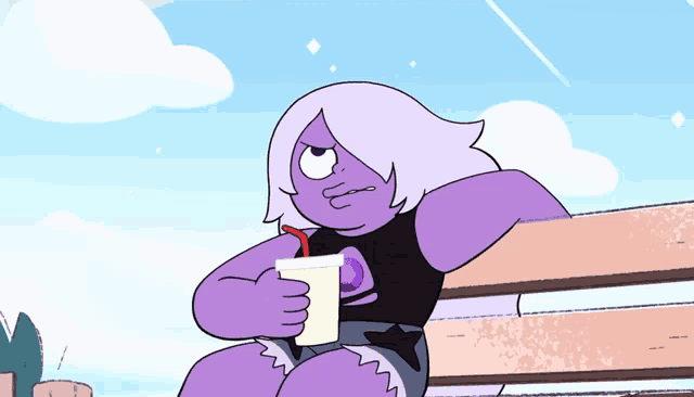 Amethyst Steven Universe GIF