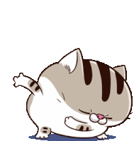 Ami Fat Cat Air Guitar Sticker
