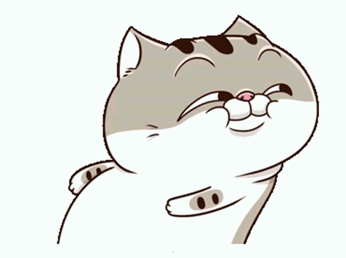 Ami Fat Cat Eyebrow Raise GIF