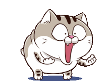 Ami Fat Cat Sticker