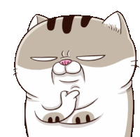Amifatcat Cute Sticker