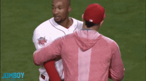 Amir Garrett Im Like That GIF. This 498 x 277 animated GIF is part of our peter garrett dancing collection. Related themes include angry. Created by…