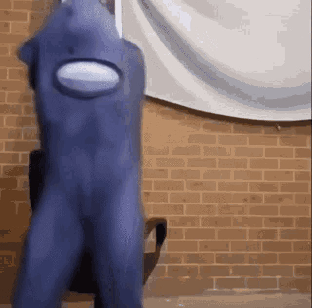 Among Us Blue GIF