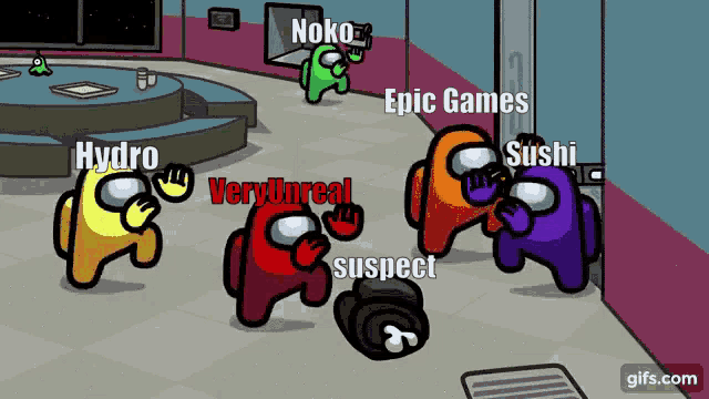 Among Us Da Boys GIF
