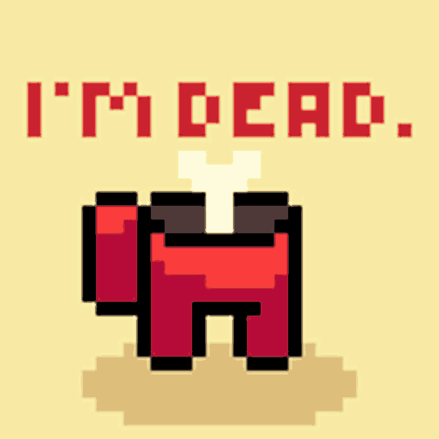 Among Us Dead GIF
