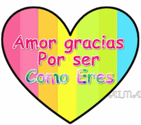 Amor Gracias GIF. This 498 x 441 animated GIF is part of our frases de amor collection. Created by AlmaRosaMiranda. View the original animation, share it…