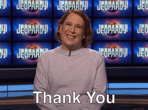 Amy Schneider GIF. This 498 x 370 animated GIF is part of our jeopardy music collection. Created by setarehh_99. View the original animation, share it, or…