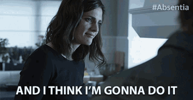 And I Think Im Gonna Do It Stana Katic GIF