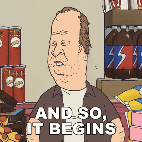 And So It Begins Butt-head GIF