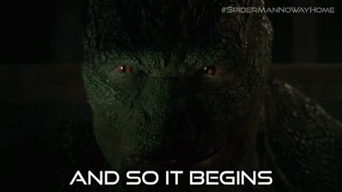 And So It Begins Lizard GIF