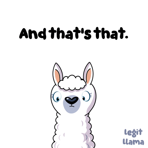 And Thats That Done GIF