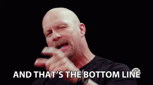 And Thats The Bottom Line Because I Said So GIF. This 498 x 278 animated GIF is part of our stone cold hell yeah collection. Created by firstwefeast. View…