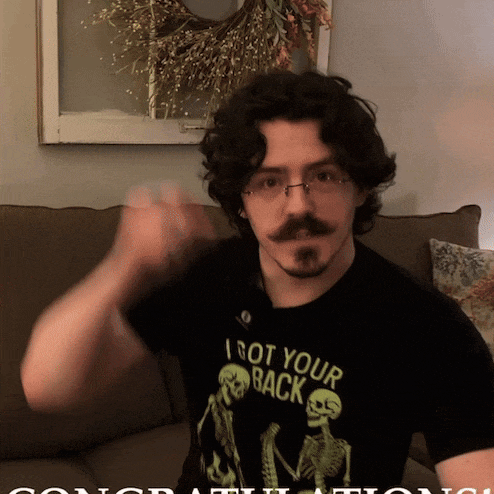 Andrew Parker Congrats GIF