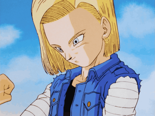 Android 18 Dragon Ball Z GIF