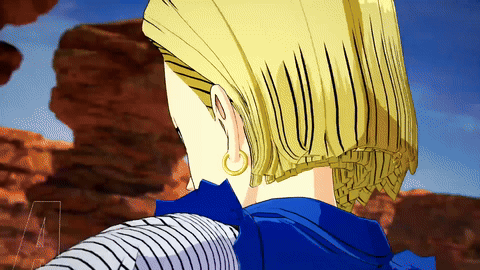 Android 18 Sparking Zero GIF