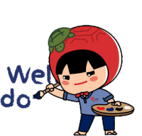 Ang Ku Kueh Girl Akkg Sticker
