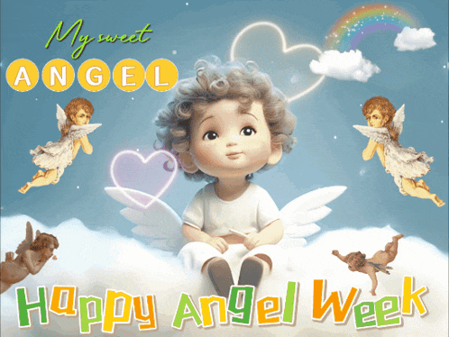 Angel Week Sweet Angel GIF
