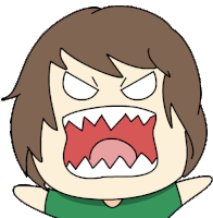 Anger Sticker