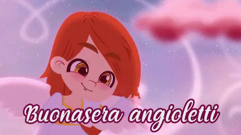 Angioletti Cherubini Amorini Buonasera Ti Amo Ti Voglio Bene Amore Affetto GIF