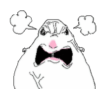 Angry Anger Sticker