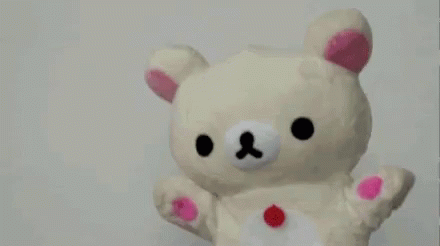 Angry Eyes Teddy Bear GIF