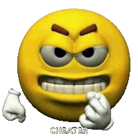 Angry Fist Emoticon Sticker