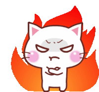Angry Kitty Sticker