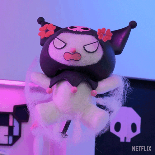 Angry Kuromi GIF