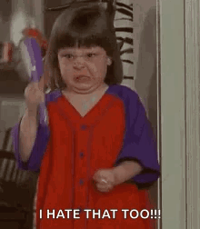 Angry Little Girl Annoyed GIF